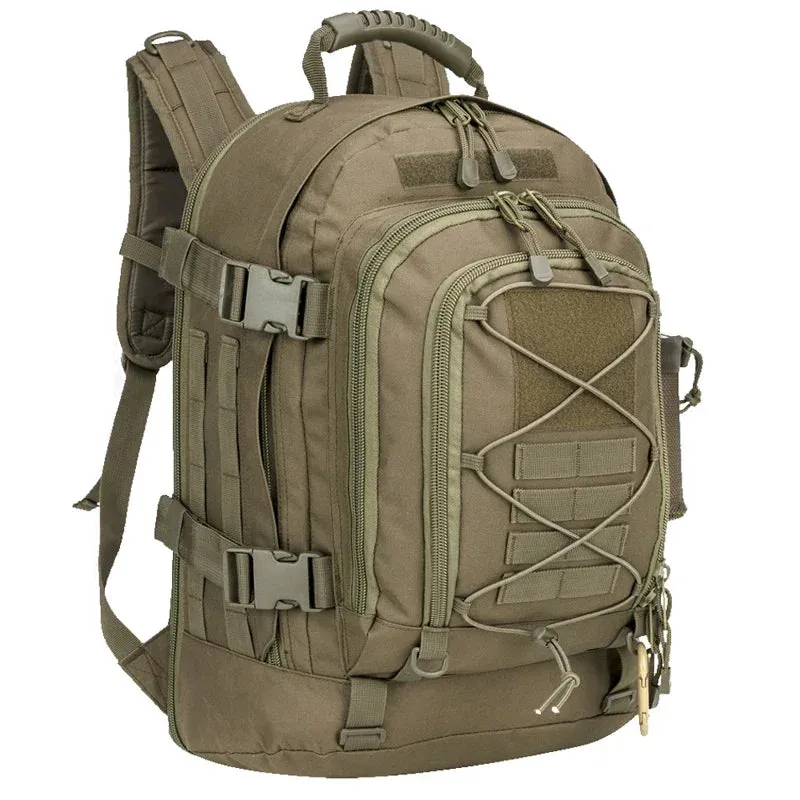 Male Travel Tactical backpack  Expandable , 3 Day Assault Pack Rucksacks