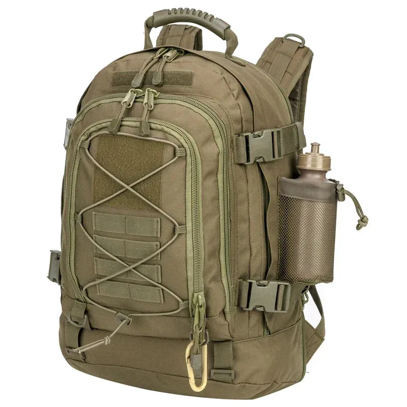 Male Travel Tactical backpack  Expandable , 3 Day Assault Pack Rucksacks