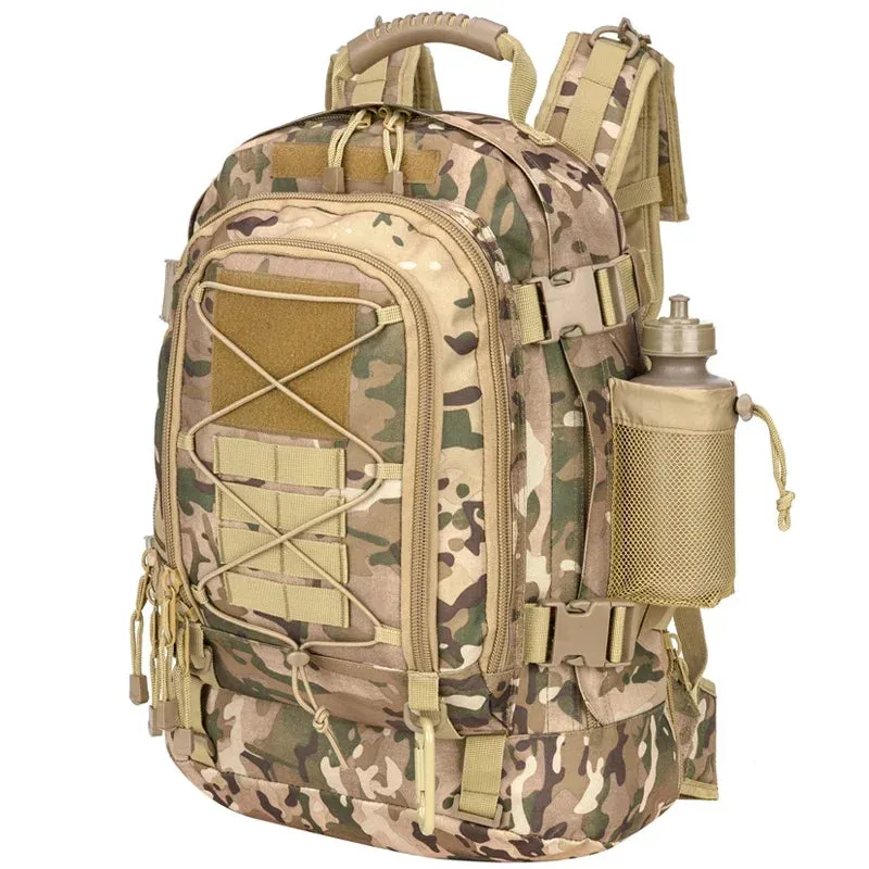 Male Travel Tactical backpack  Expandable , 3 Day Assault Pack Rucksacks
