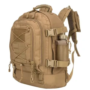 Male Travel Tactical backpack  Expandable , 3 Day Assault Pack Rucksacks