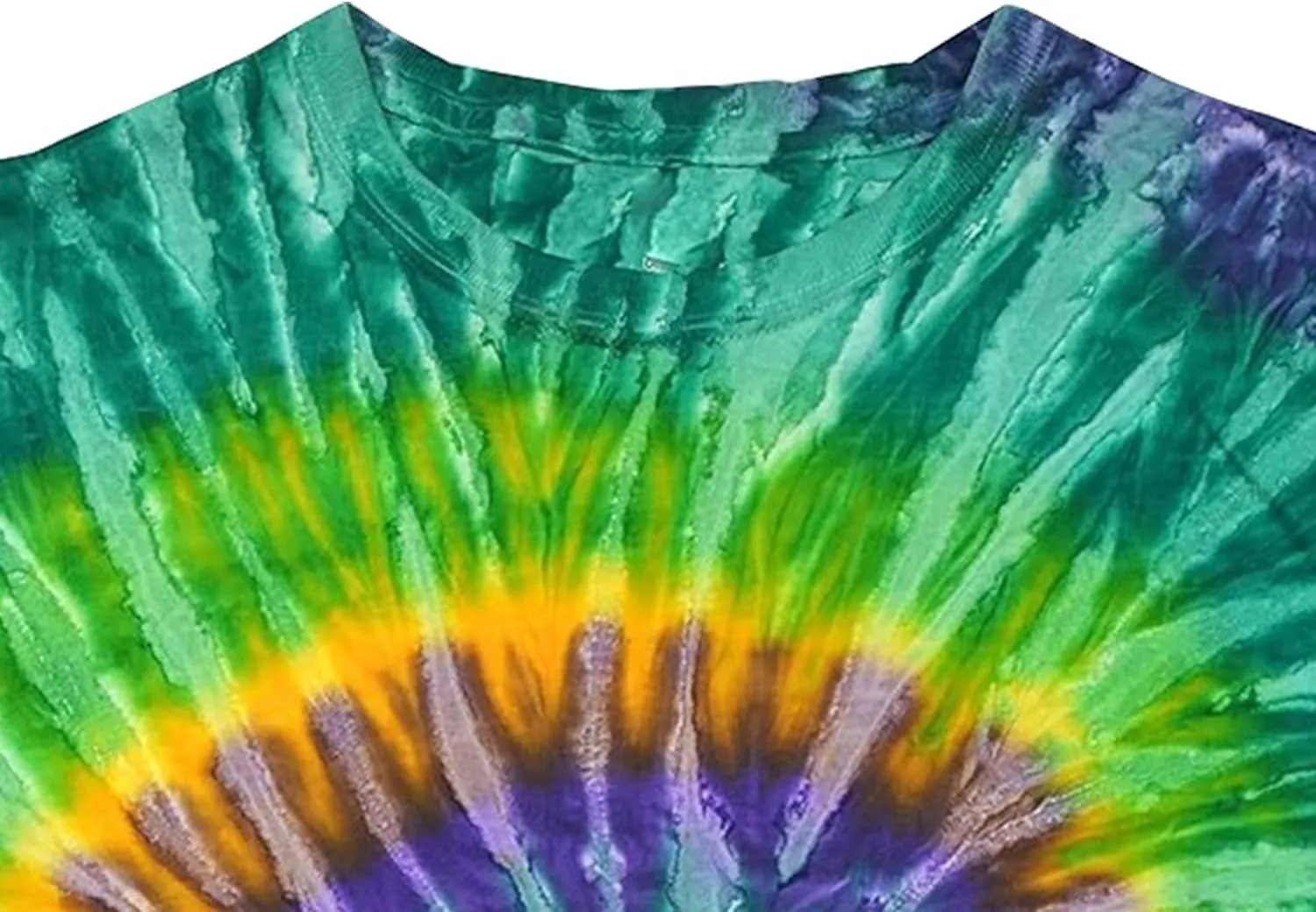 Mardi Gras Shirt for Men Tie Dye Fat Tuesday Carnival Tee Top New Orleans NOLA Fleur De Lis Parade T-Shirt