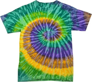 Mardi Gras Shirt for Men Tie Dye Fat Tuesday Carnival Tee Top New Orleans NOLA Fleur De Lis Parade T-Shirt