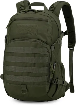 Mardingtop Small Tactical Backpack,Molle Hiking Backpack for Backpacking,Cycling and Biking,25L Backpack