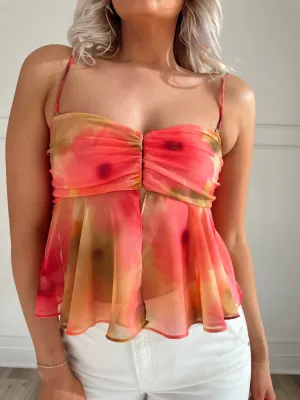 Marlow Tie-Dye Babydoll Top