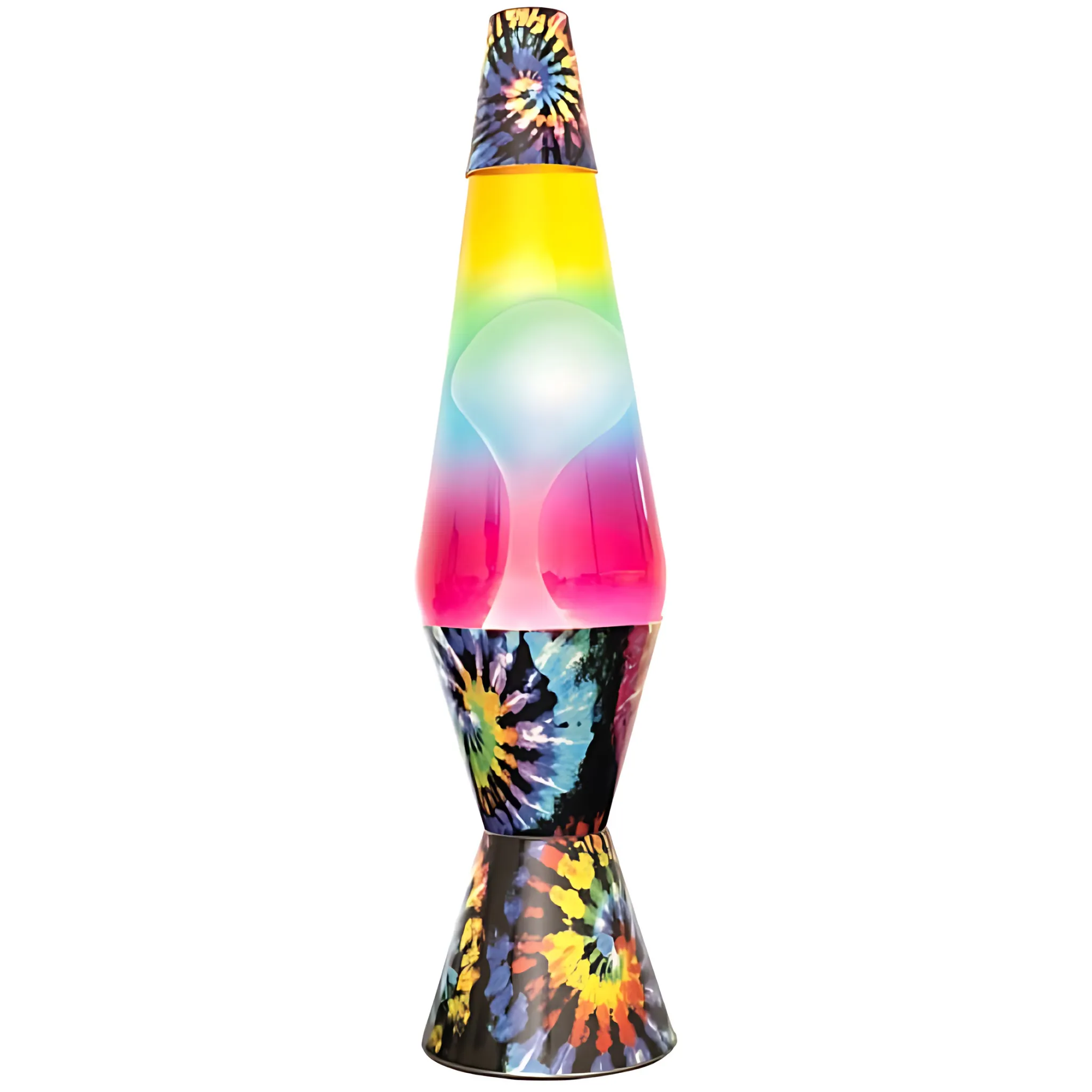 MDI Lava Lamp Diamond Motion 37cm Tall | Tie Dye