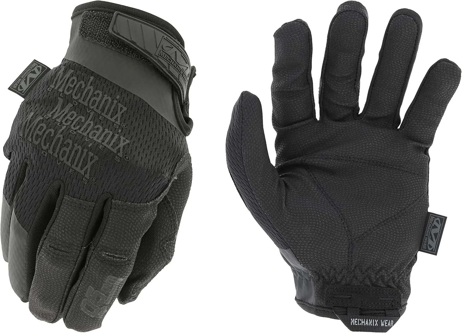Mechanix Wear: Tactical Specialty 0.5mm High-Dexterity Work Gloves with Secure Fit and Precision Feel, Tactical Gloves for Airsoft, Paintball, Utility Use, Gloves for Men (Black, X-Large)
