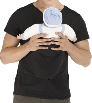 Men's Baby Carrier Soothe V Neck Short Sleeve Kangaroo T Shirt