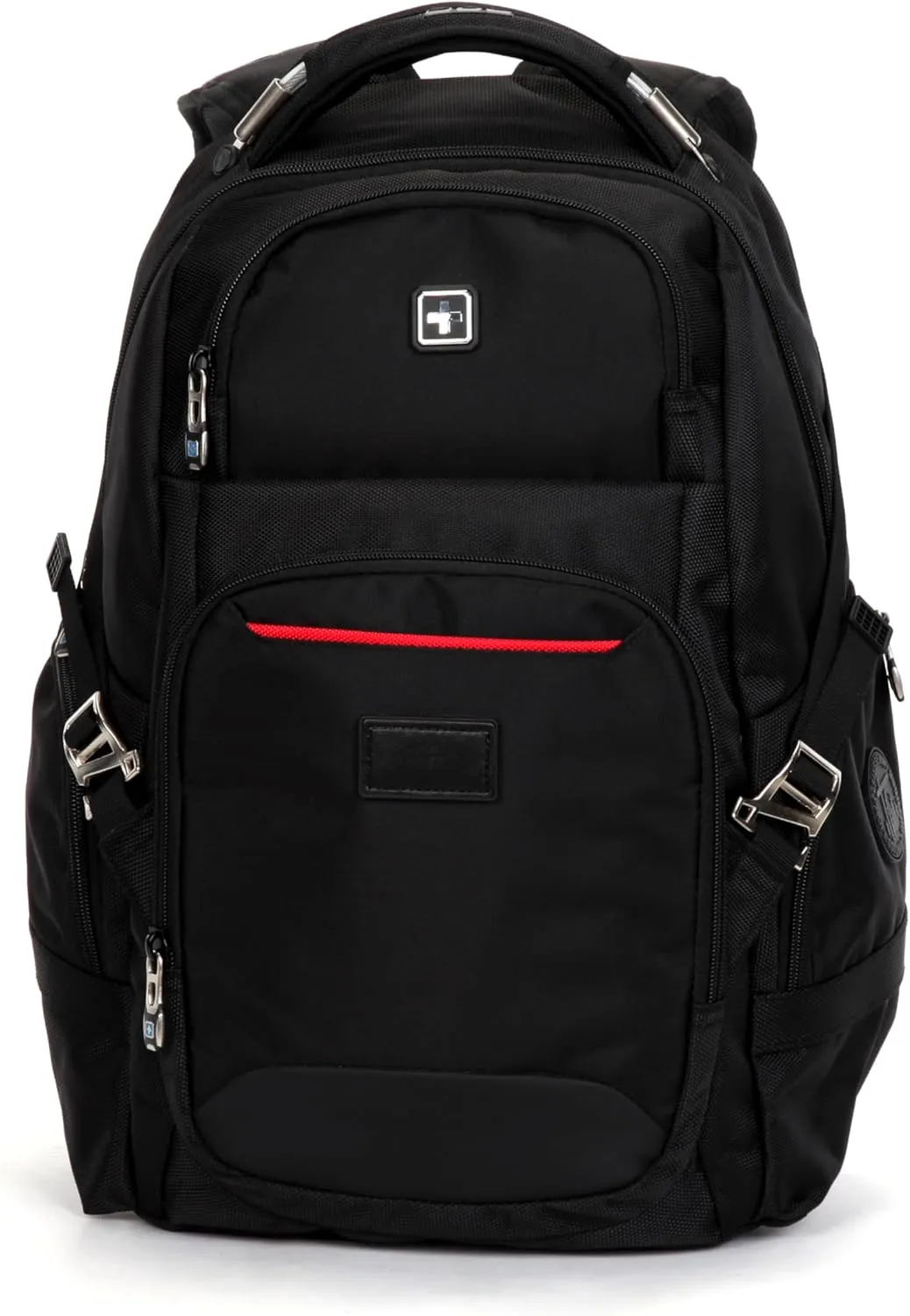 Men's Business Backpack 15.6 inch Laptop Reporter's Same Style Travel Backpack Neutral USB Journalist Commuting Backpack Waterproof Outdoor Leisure Daily Backpacks