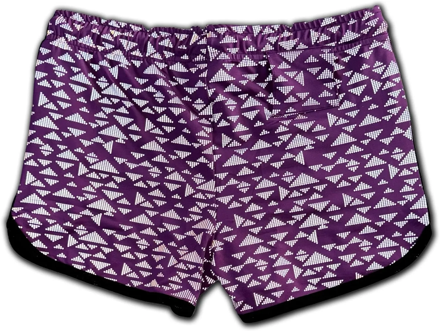 Mens Running Booty Shorts, Zippered Pockets, Rave & Party Short LGBTQ, Gay Rainbow Panda VPL 3 in Inseam Shorts