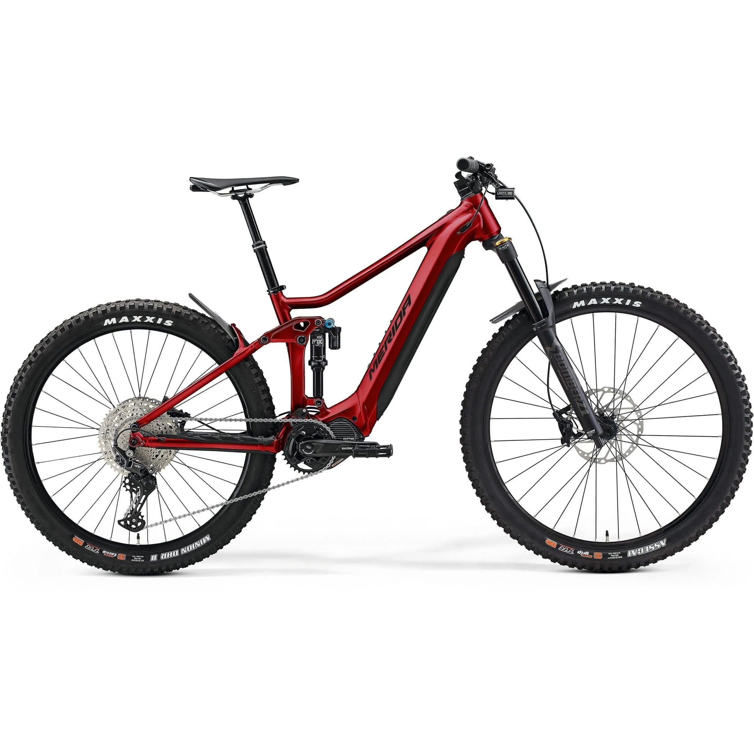 Merida eOne-Sixty 700 Electric Mountain Bike 2023 - Red & Black