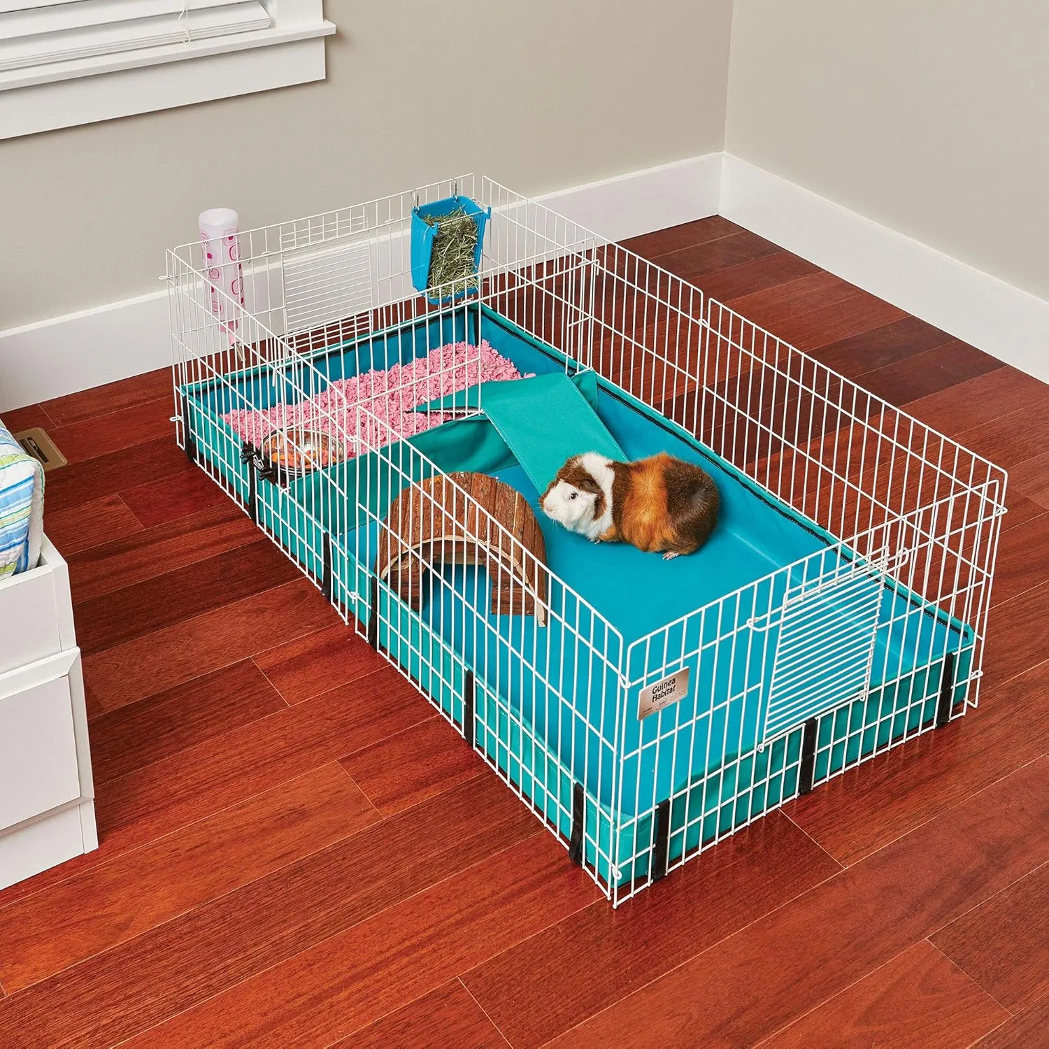 MidWest Homes for Pets Guinea Habitat Guinea Pig Cage by Midwest, 47L x 24W x 14H Inches