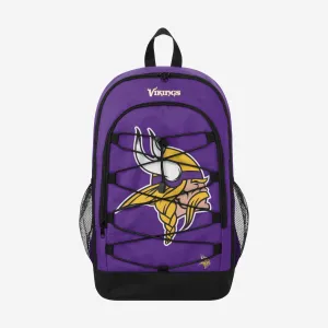 Minnesota Vikings Big Logo Bungee Backpack
