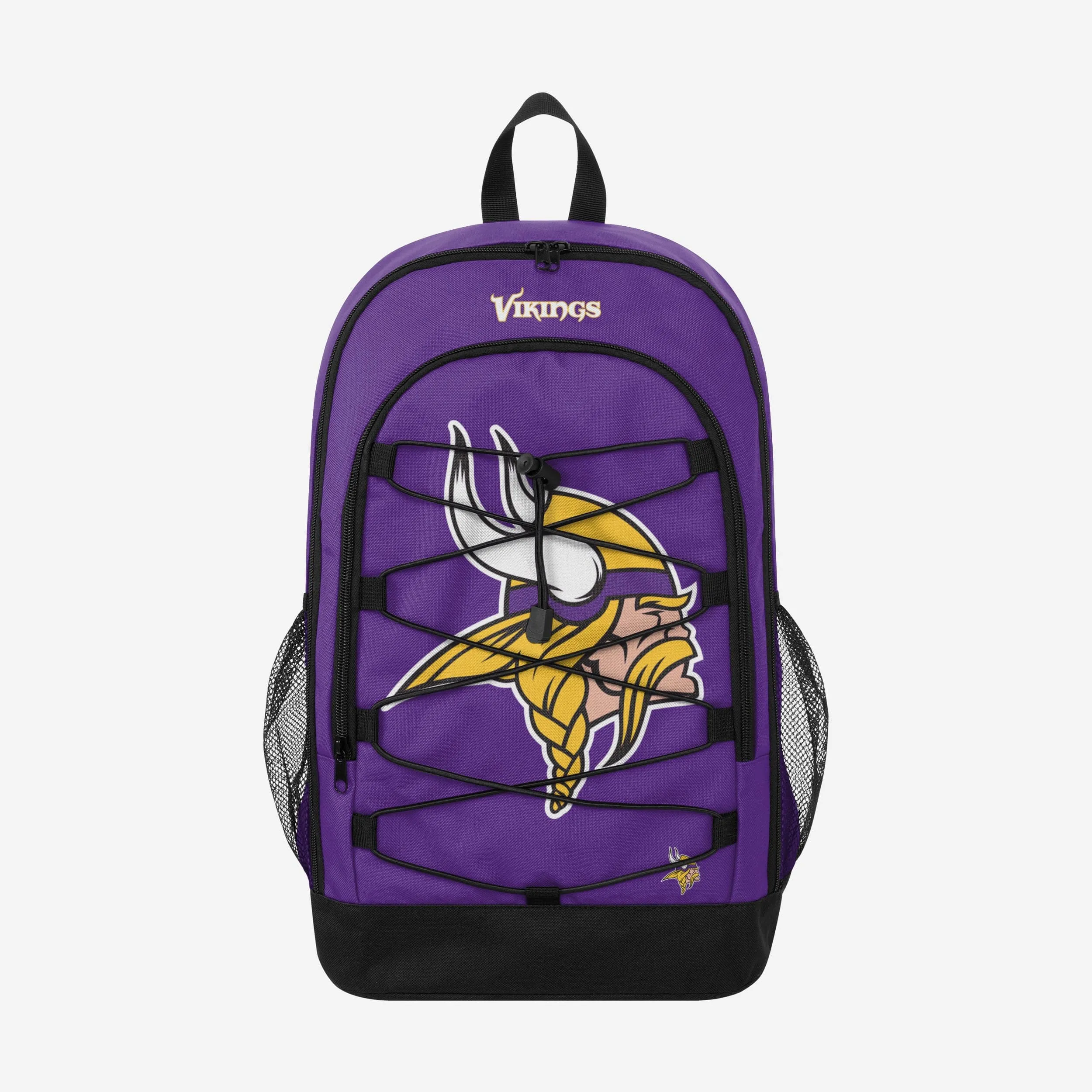 Minnesota Vikings Big Logo Bungee Backpack