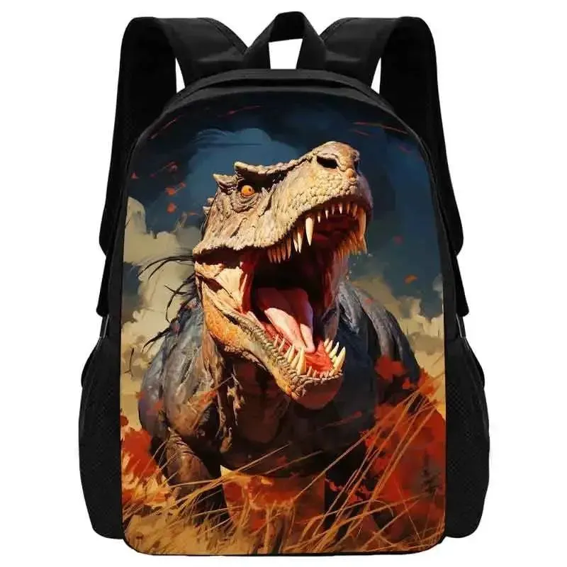 Mochila Dinosaur School Backpack for Child,Cartoon School Bags for Boys ,Light Weight  Animal Prints Child Backpack for School