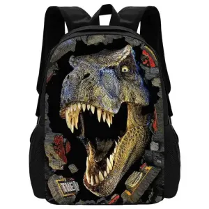 Mochila Dinosaur School Backpack for Child,Cartoon School Bags for Boys ,Light Weight  Animal Prints Child Backpack for School