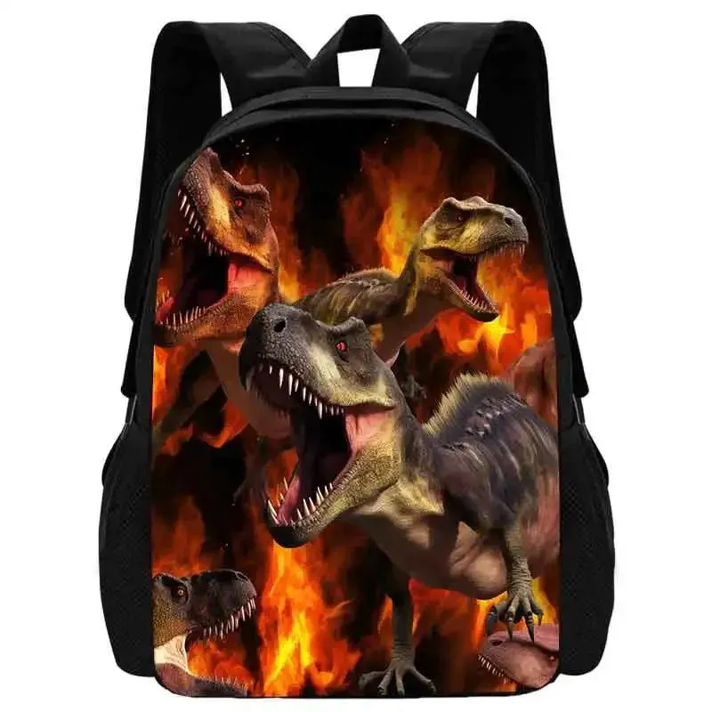 Mochila Dinosaur School Backpack for Child,Cartoon School Bags for Boys ,Light Weight  Animal Prints Child Backpack for School