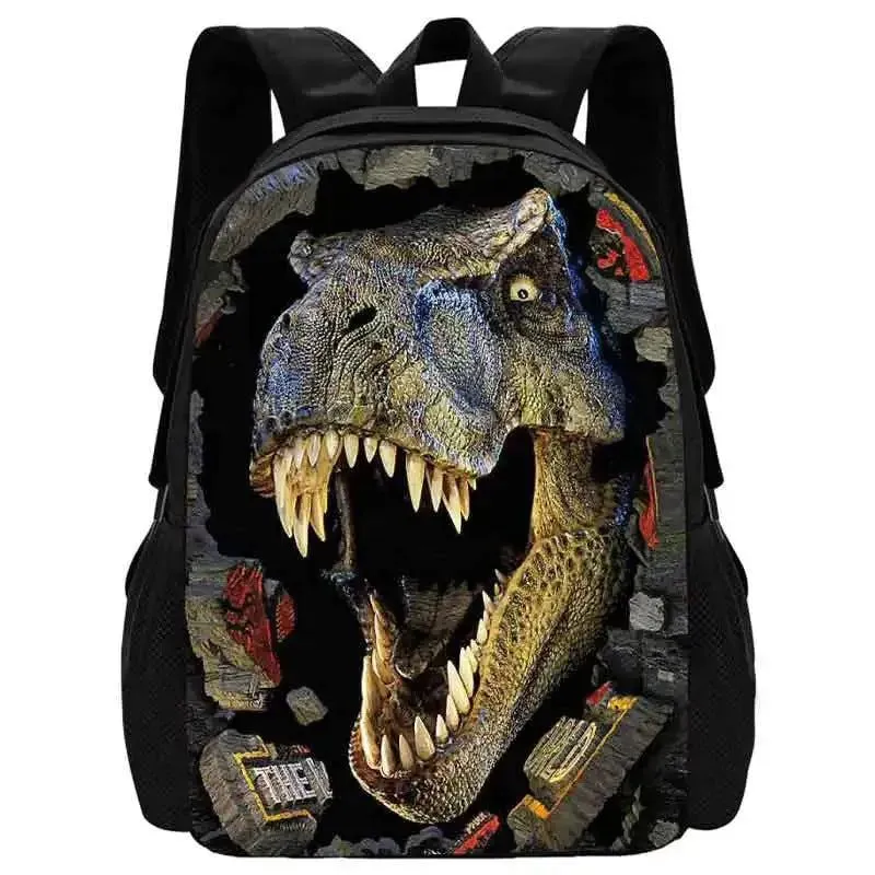 Mochila Dinosaur School Backpack for Child,Cartoon School Bags for Boys ,Light Weight  Animal Prints Child Backpack for School