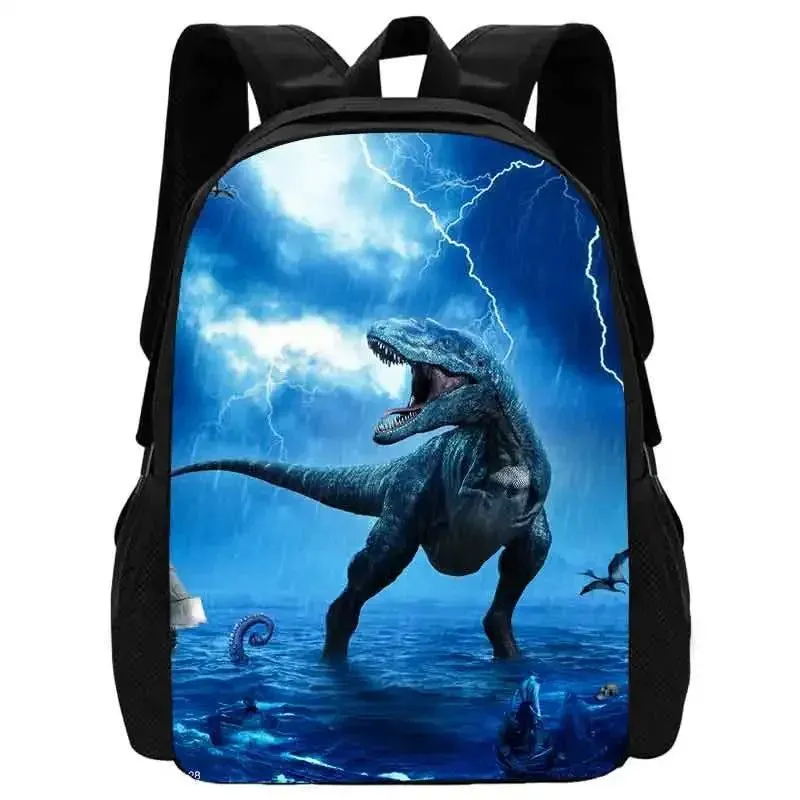 Mochila Dinosaur School Backpack for Child,Cartoon School Bags for Boys ,Light Weight  Animal Prints Child Backpack for School