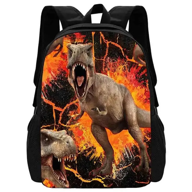 Mochila Dinosaur School Backpack for Child,Cartoon School Bags for Boys ,Light Weight  Animal Prints Child Backpack for School