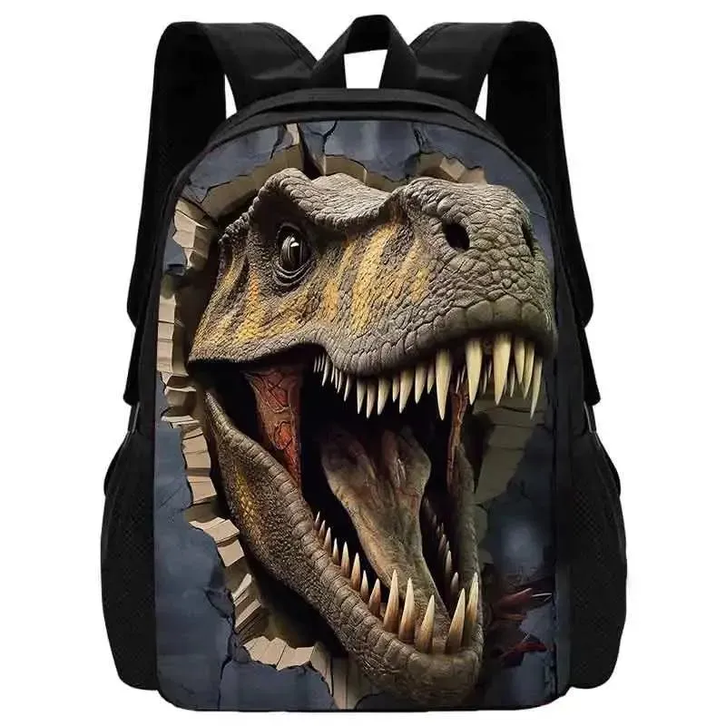 Mochila Dinosaur School Backpack for Child,Cartoon School Bags for Boys ,Light Weight  Animal Prints Child Backpack for School