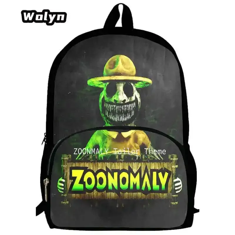 Mochila Zoonomaly Prints School Backpack for Grade 1-3  ,Large Cartoon School Bags for Boys Girls ,Children Satchel Backpack