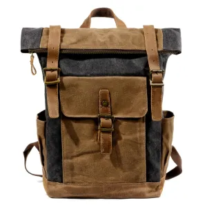 Model 11 MUCHUAN Leather Backpack