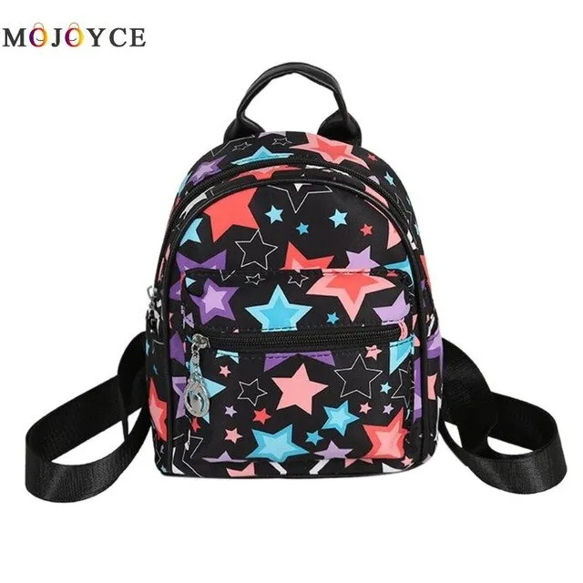 MOJOYCE Cartoon Print Backpack