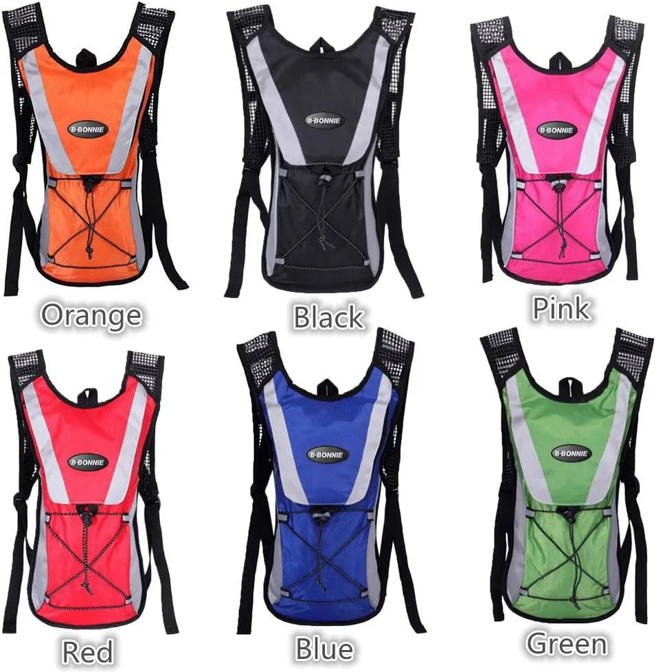 Monvecle Hydration Pack Water Rucksack Backpack Bladder Bag Cycling Bicycle Bike/Hiking Climbing Pouch   2L Hydration Bladder