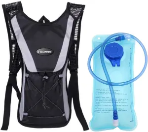 Monvecle Hydration Pack Water Rucksack Backpack Bladder Bag Cycling Bicycle Bike/Hiking Climbing Pouch   2L Hydration Bladder