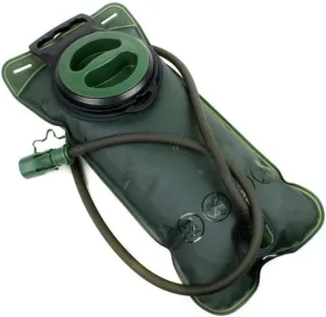 Monvecle Hydration Water Bladder 2L Bike Water Storage Bag Universal Hydration Pack for Hiking, Camping, Cycling Running and Kayaking Big Open 2L Army Green