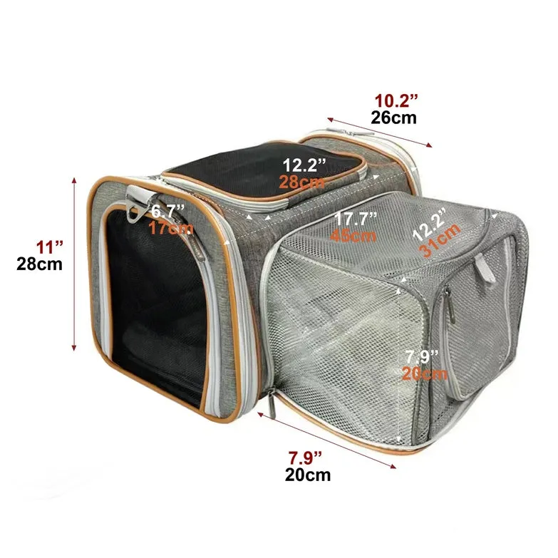 Mr. Peanut's Platinum Series Expandable Pet Carrier