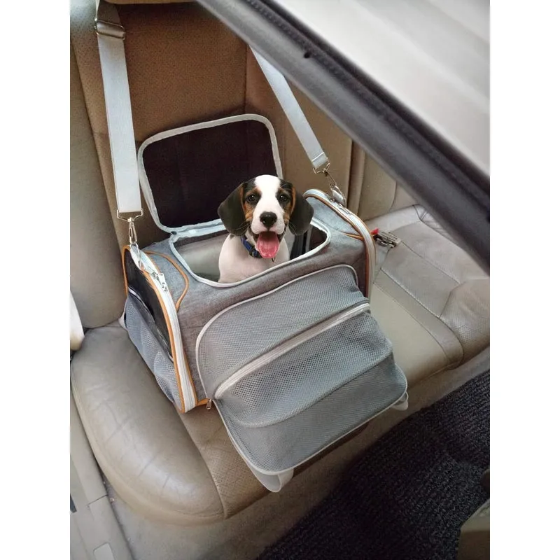 Mr. Peanut's Platinum Series Expandable Pet Carrier
