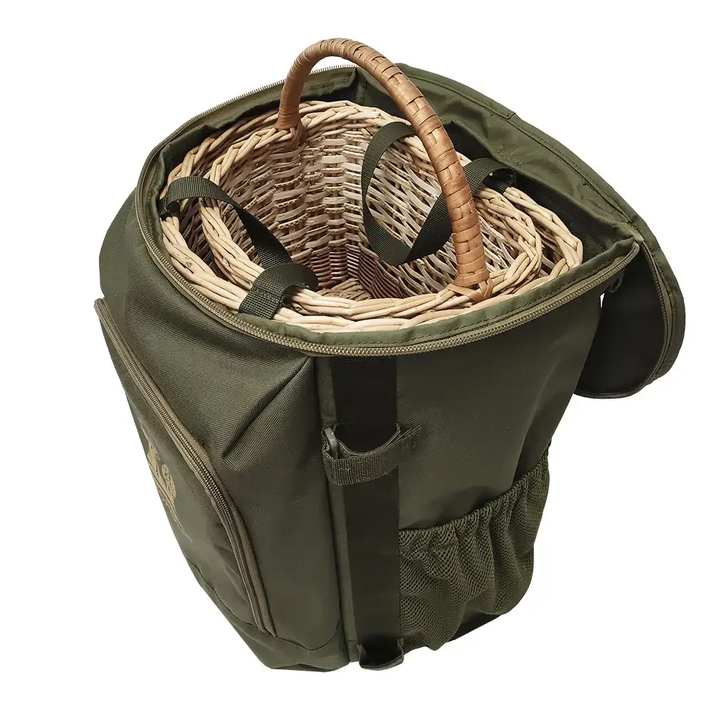 Mushroom Hunting Foraging Backpack with Baskets