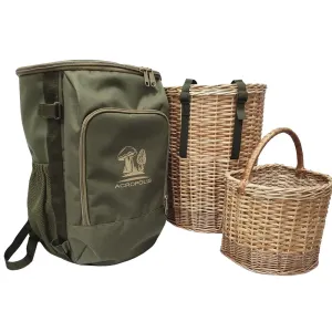 Mushroom Hunting Foraging Backpack with Baskets