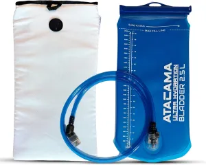 MyBand Insulated Water Bladder Sleeve – Fits Most Hydration Bladders - Air Tight Zipper – Lightweight Pouch - Triple Insulated - Ripstop Outer - Keeps Water Colder Longer