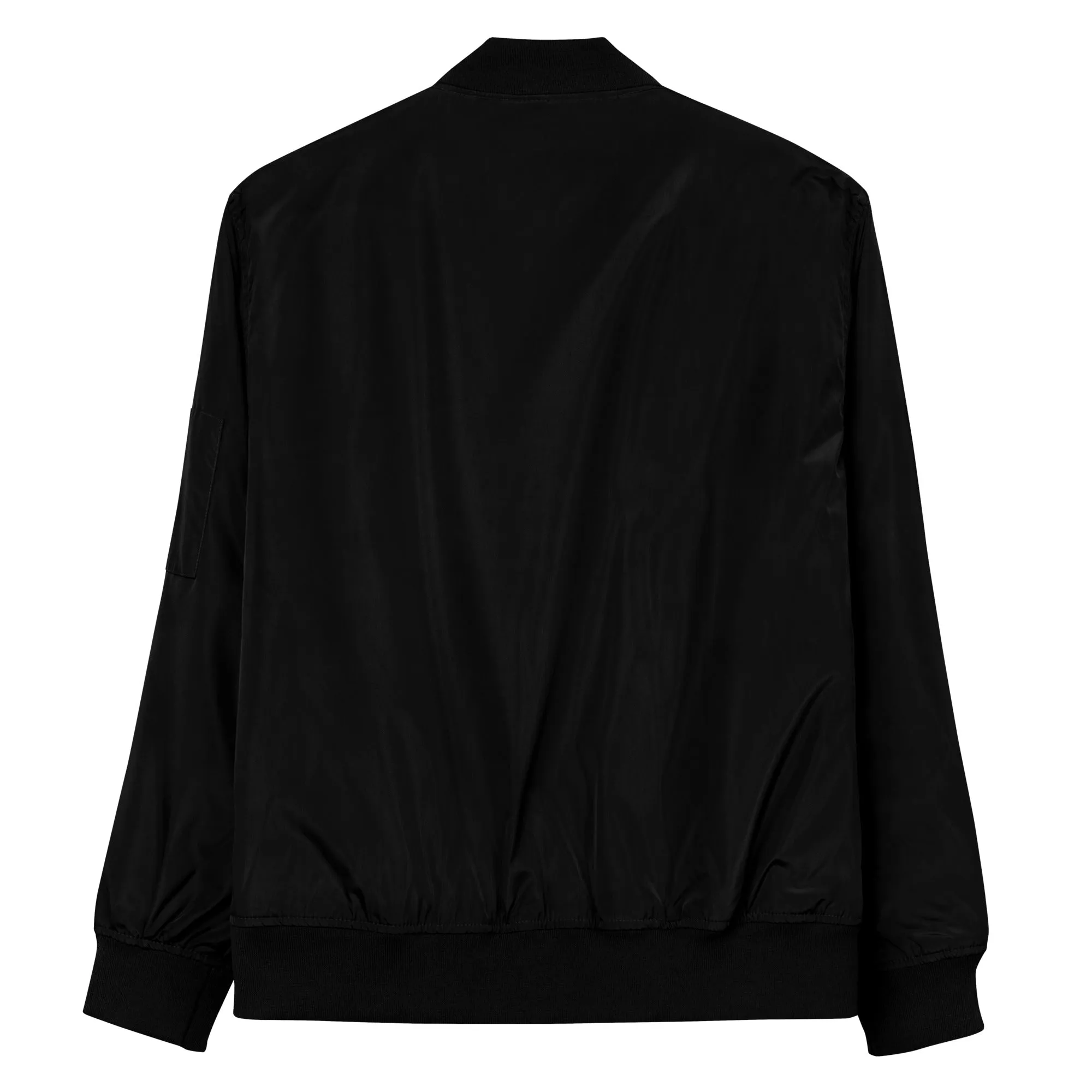 Mystic Gaze Embroidered Bomber Jacket