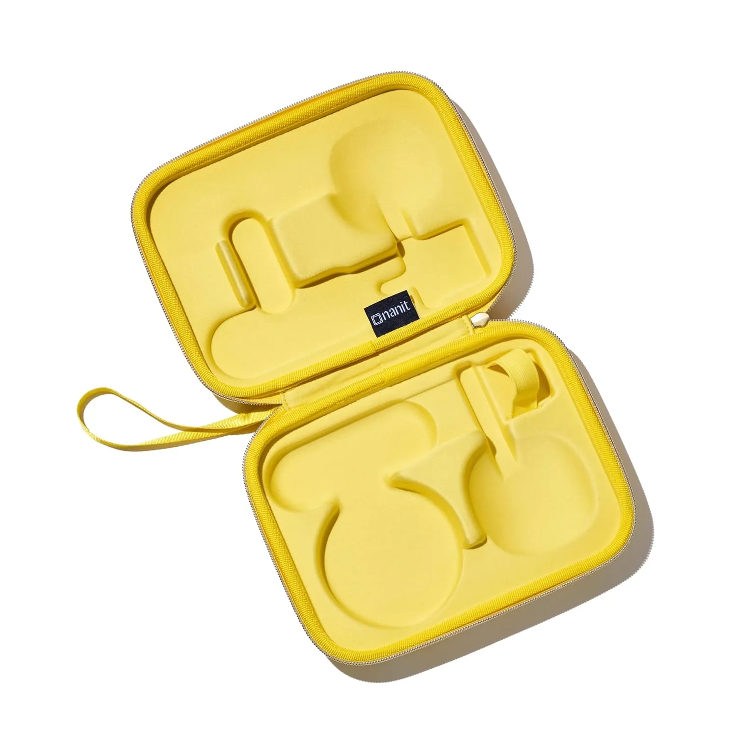Nanit Travel Case – Protective Hard Shell Carrying Case for Nanit Pro Baby Monitor and Multi-Stand Travel Accessory, Yellow