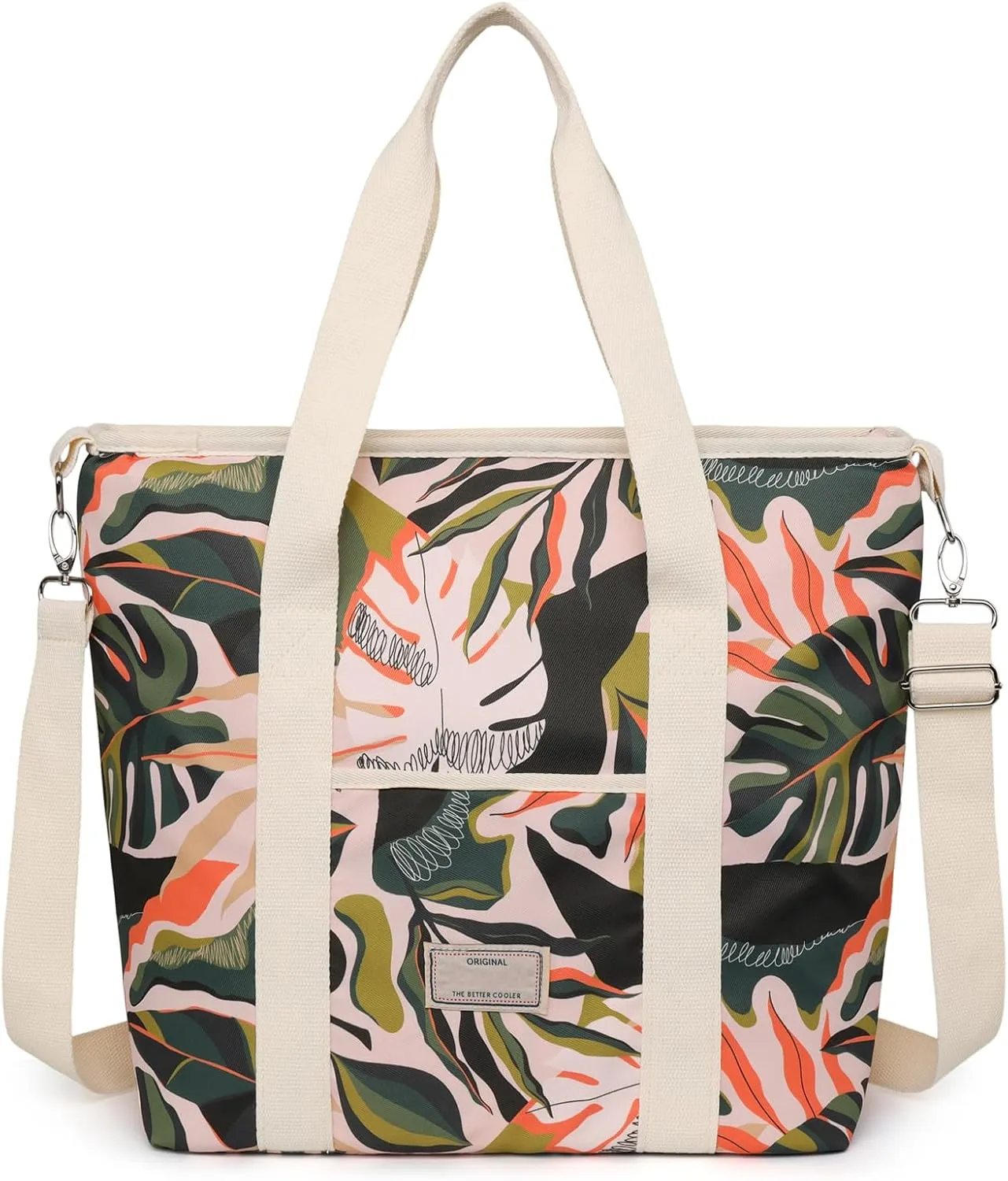 Nanxson Large Insulated Lunch Bag for Women Adult Reusable Leakproof Picnic Lunch Box Freezable Cooler Tote Bag