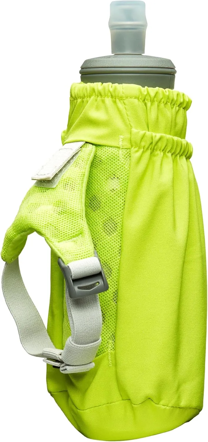 Nathan - Pinnacle 14oz Soft Flask Finish Lime/Reflective Silver OSFM