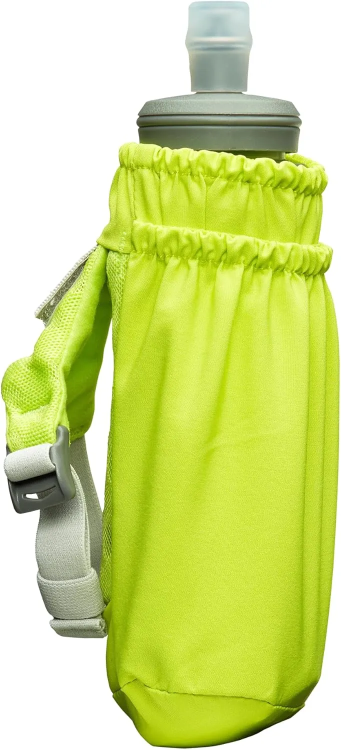 Nathan - Pinnacle 14oz Soft Flask Finish Lime/Reflective Silver OSFM