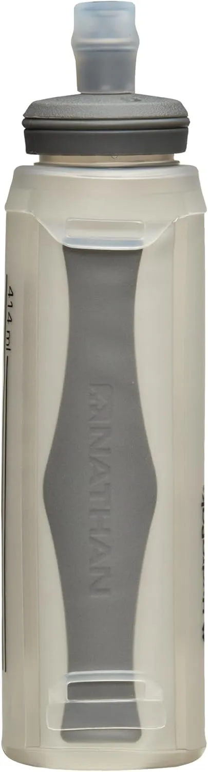 Nathan - Pinnacle 14oz Soft Flask Sage Green/Reflective Silver OSFM