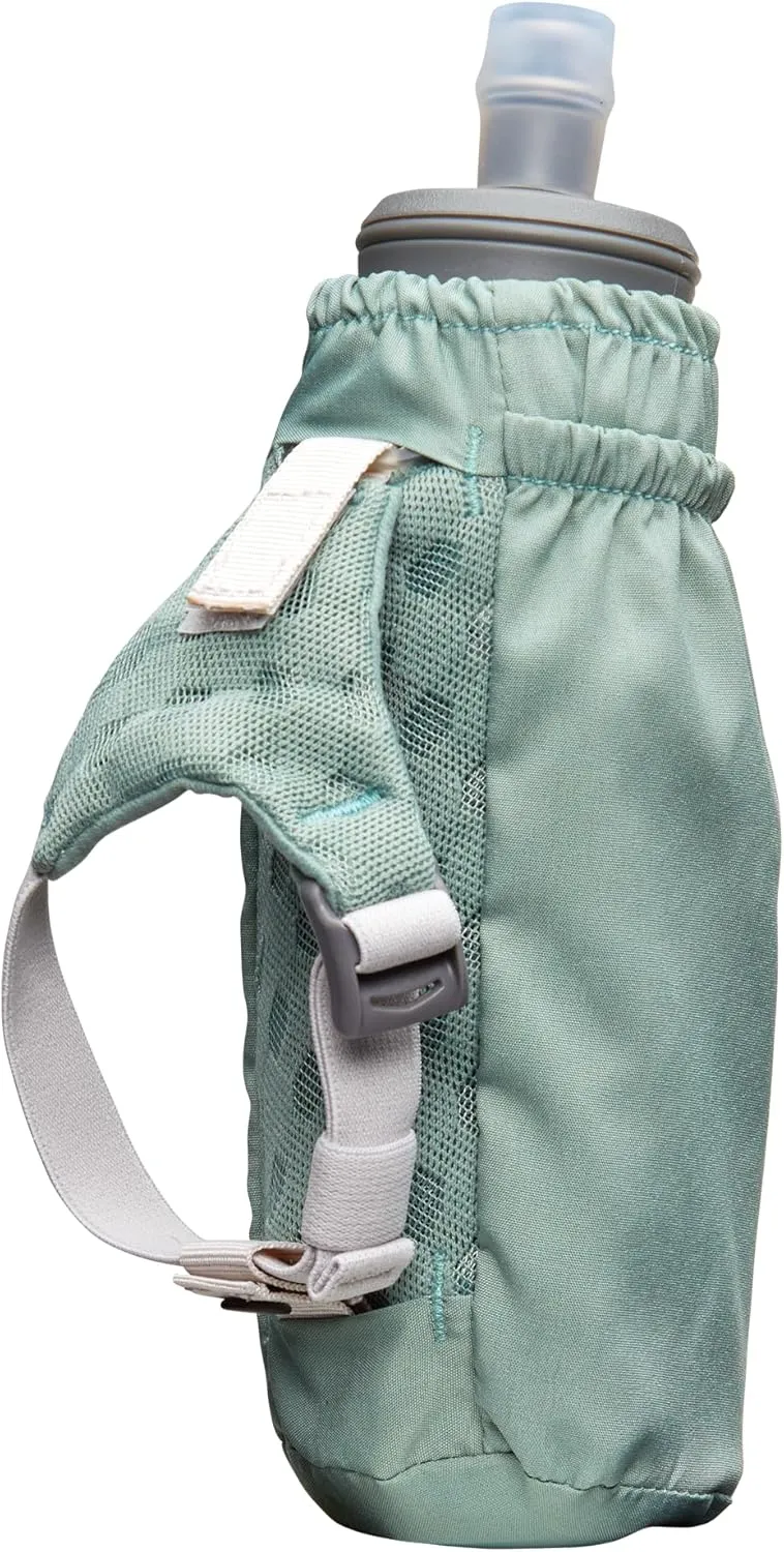 Nathan - Pinnacle 14oz Soft Flask Sage Green/Reflective Silver OSFM