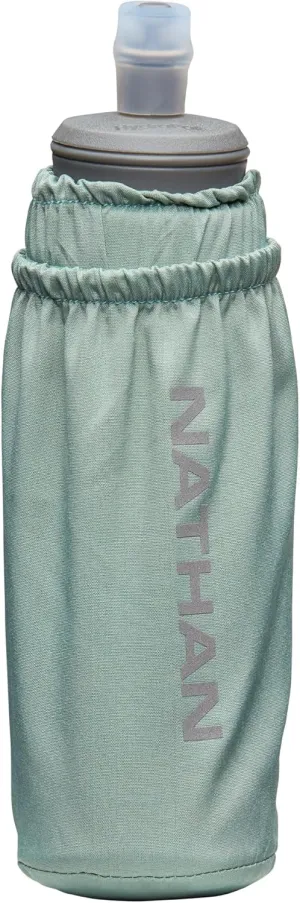 Nathan - Pinnacle 14oz Soft Flask Sage Green/Reflective Silver OSFM