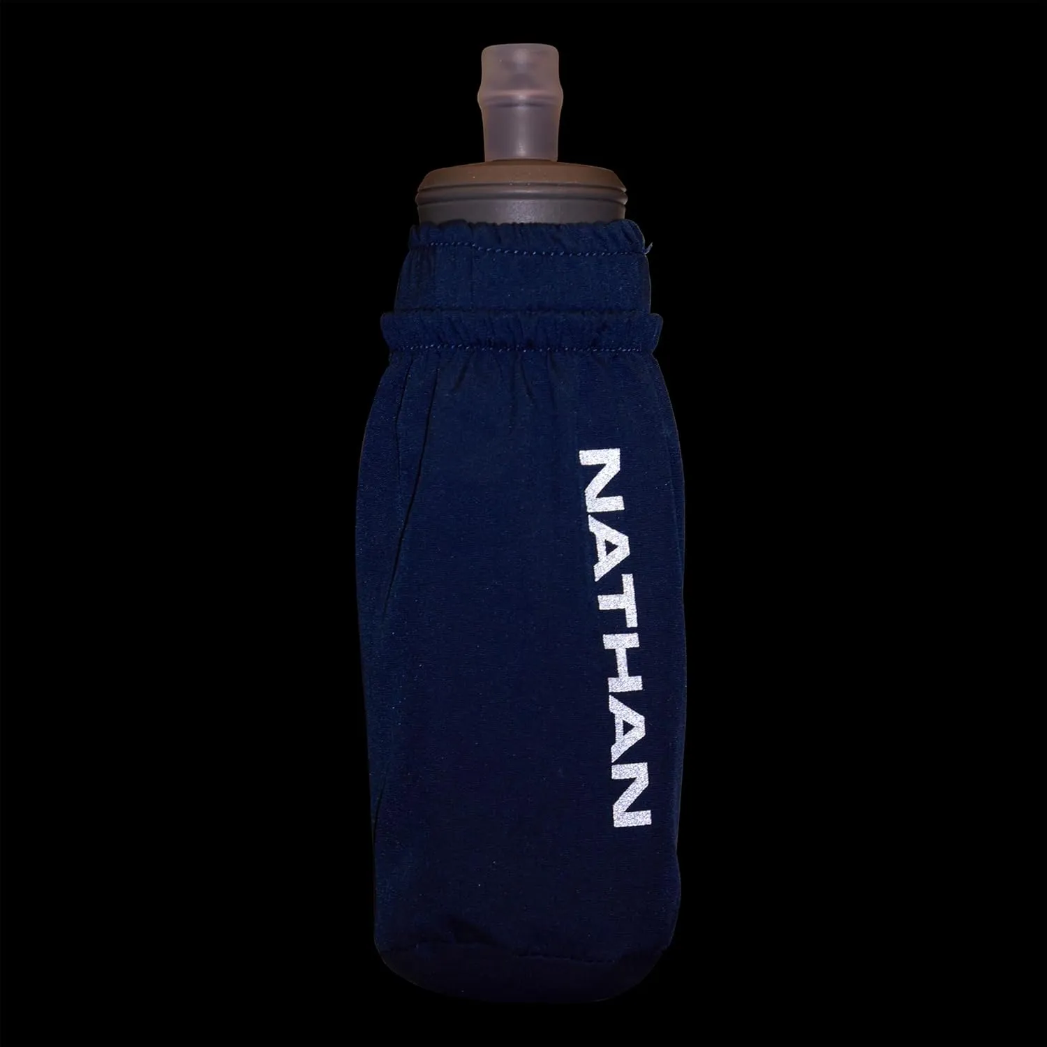Nathan - Pinnacle 14oz Soft Flask Sailor Blue/Reflective Silver OSFM