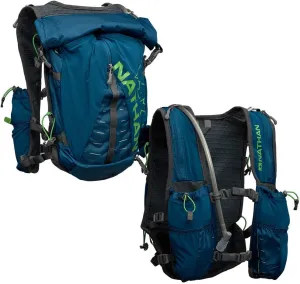 Nathan TrailMix Running Vest/Hydration Pack. 12L (12 Liters) for Men and Women | 2L Bladder Included (2 liters). Zipper, Pocket