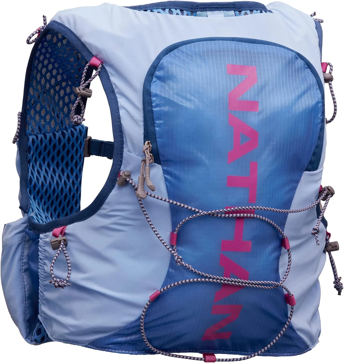 Nathan Vapor Airess 3.0 7 Liter Hydration Vest w/ 2L Bladder, Air Mesh Shoulder Straps, Front Pockets & Back Zipper Pocket, Breathable & Moisture Wicking