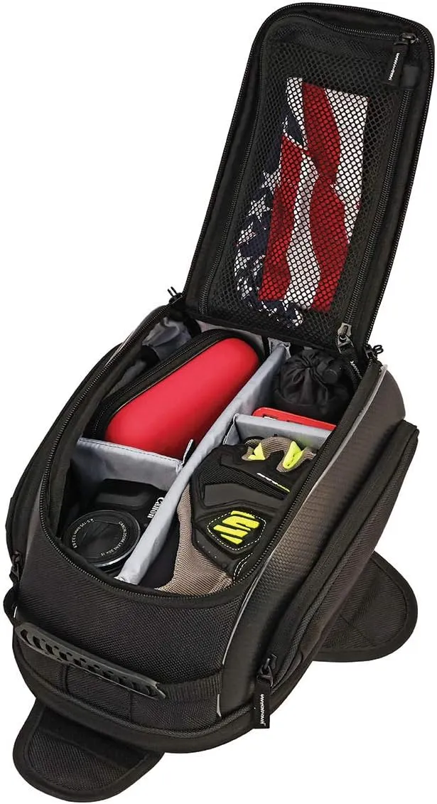 Nelson-Rigg Commuter Sport Tank Bag Magnetic and Strap Dual Mount