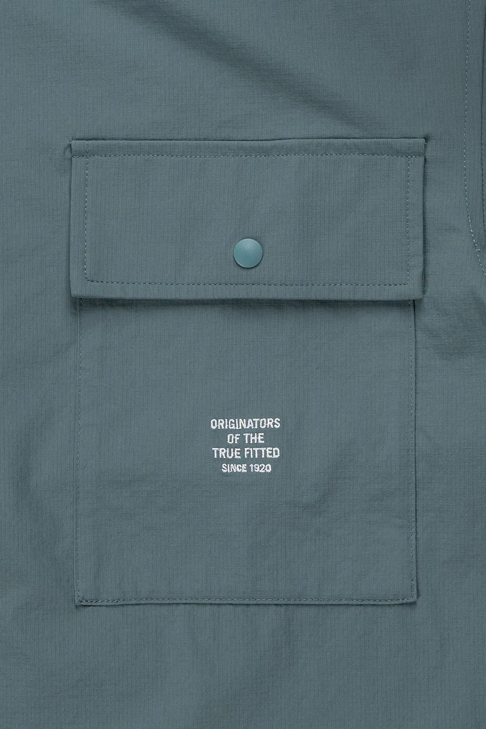 New Era Springtime Rhythm Slate Gray Short Sleeve Shirt