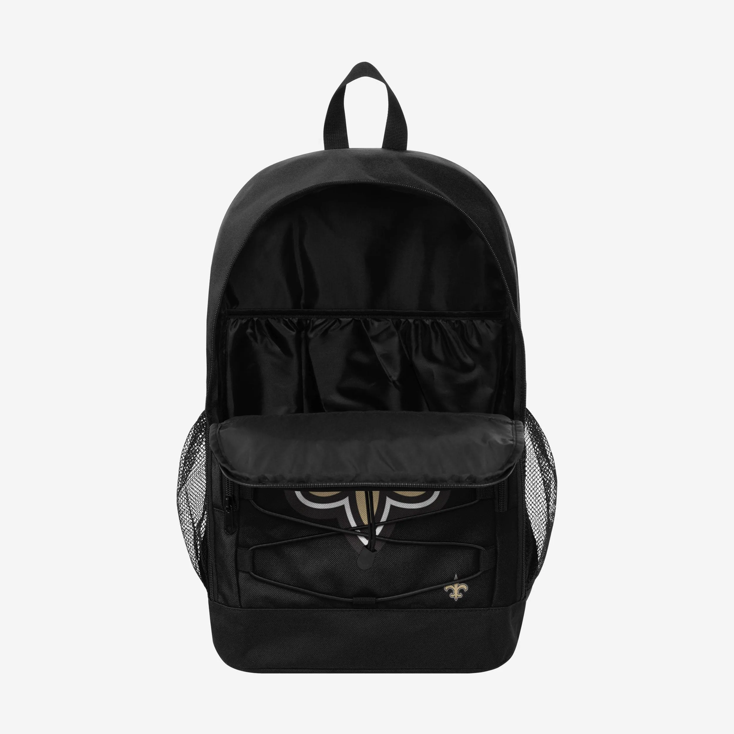 New Orleans Saints Big Logo Bungee Backpack