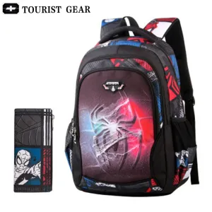 New Spiderman School Bag Boys anime Backpack Kids Children Cartoon School Bags Backpacks Baby Child Infantil Escolar Mochilas